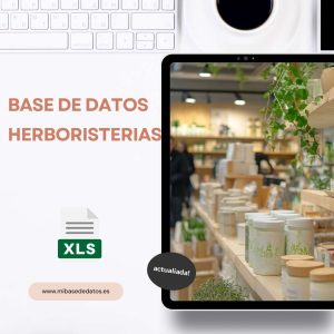 base datos herboristerias